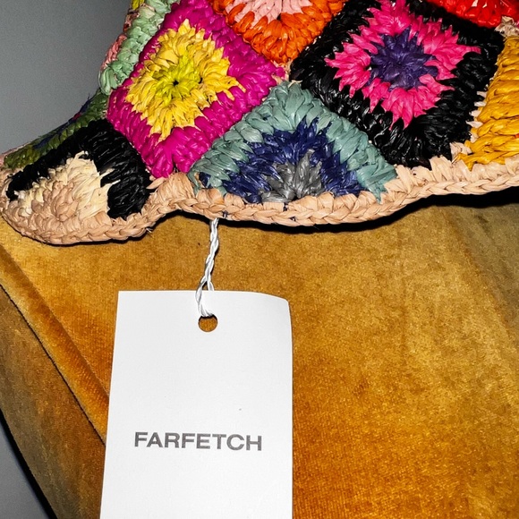 Straw Bucket Hat - Picture 2 of 4